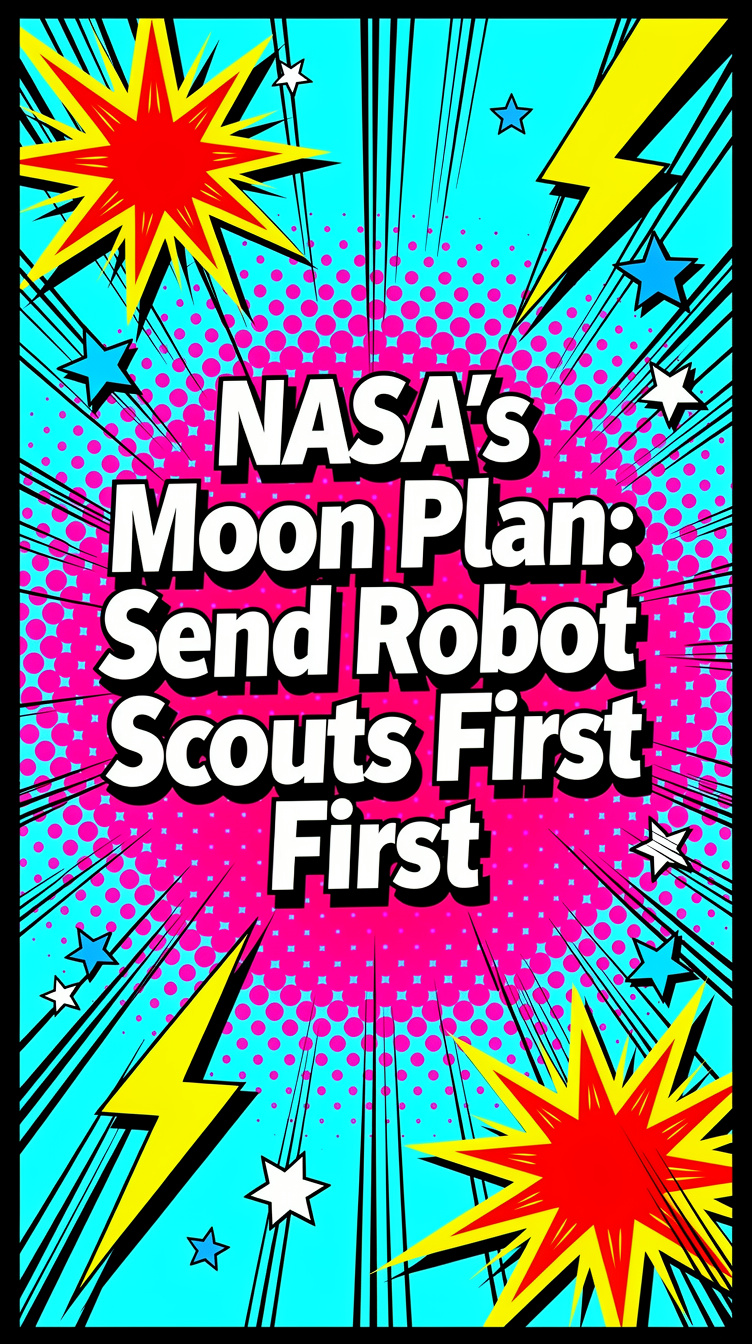 NASA’s Moon Plan: Send Robot Scouts First