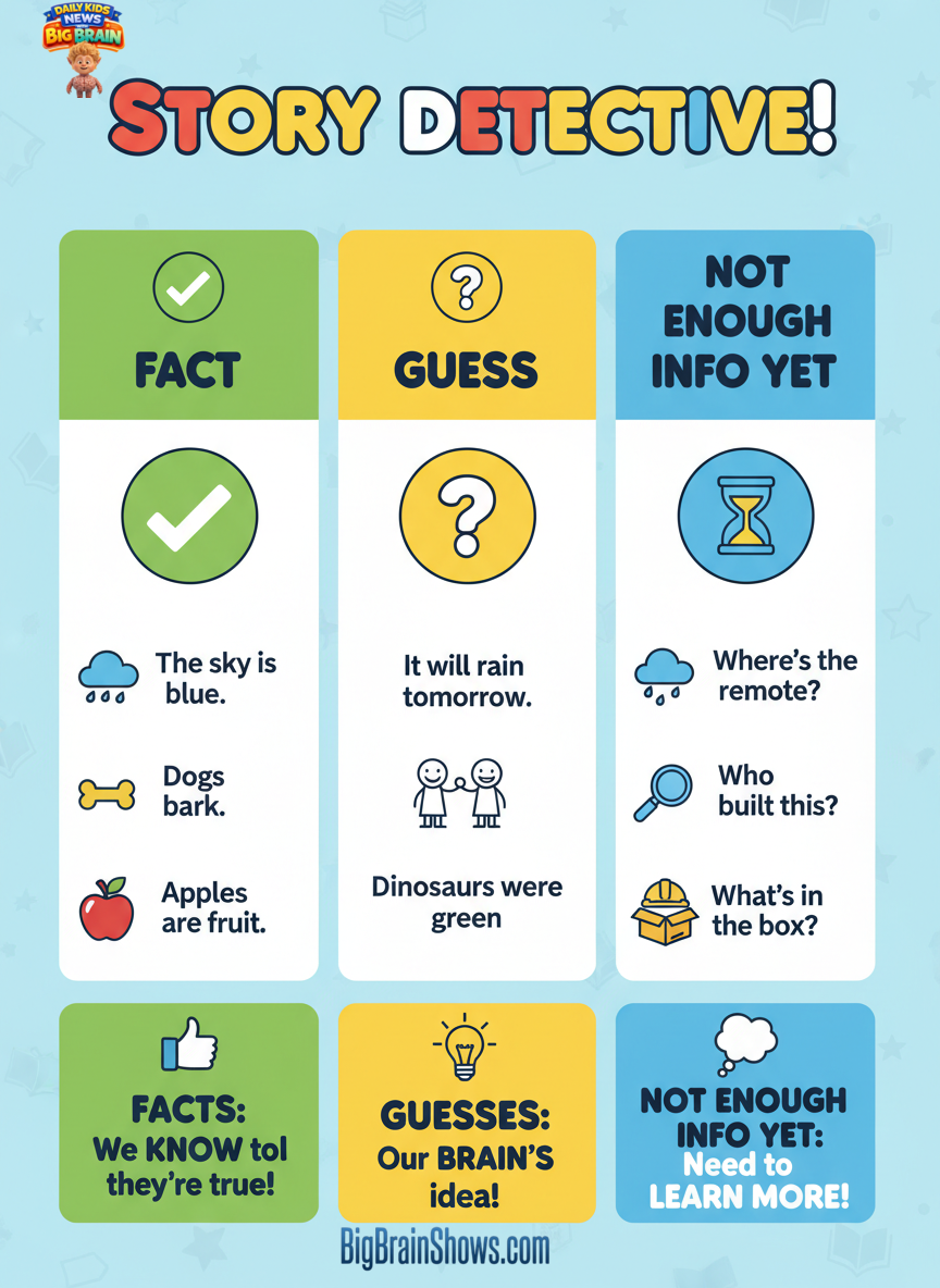 Story 3 Infographic: Facts, Guesses, and “Not Enough Information Yet”