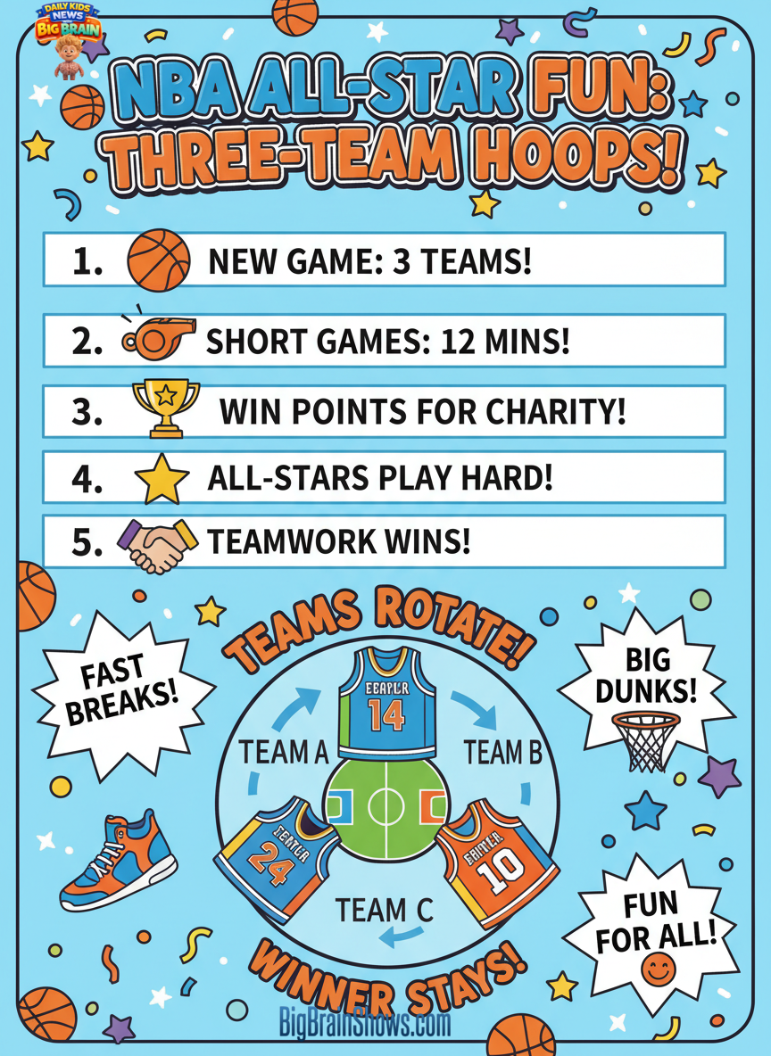 NBA All-Star: Three Teams and Short Games