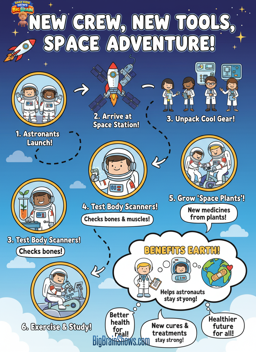 Space Station Mission: Testing Medical Tools