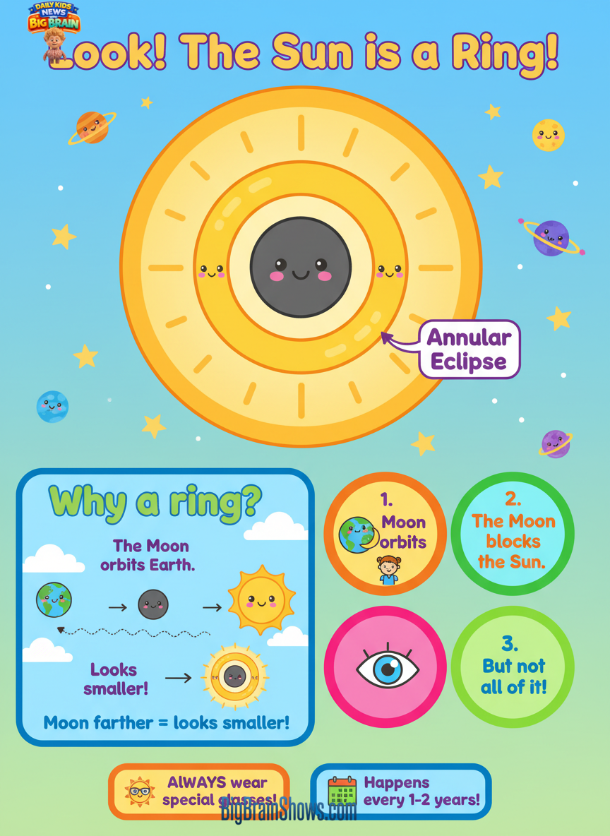 Infographic: Annular Eclipse—When the Sun Looks Like a Ring