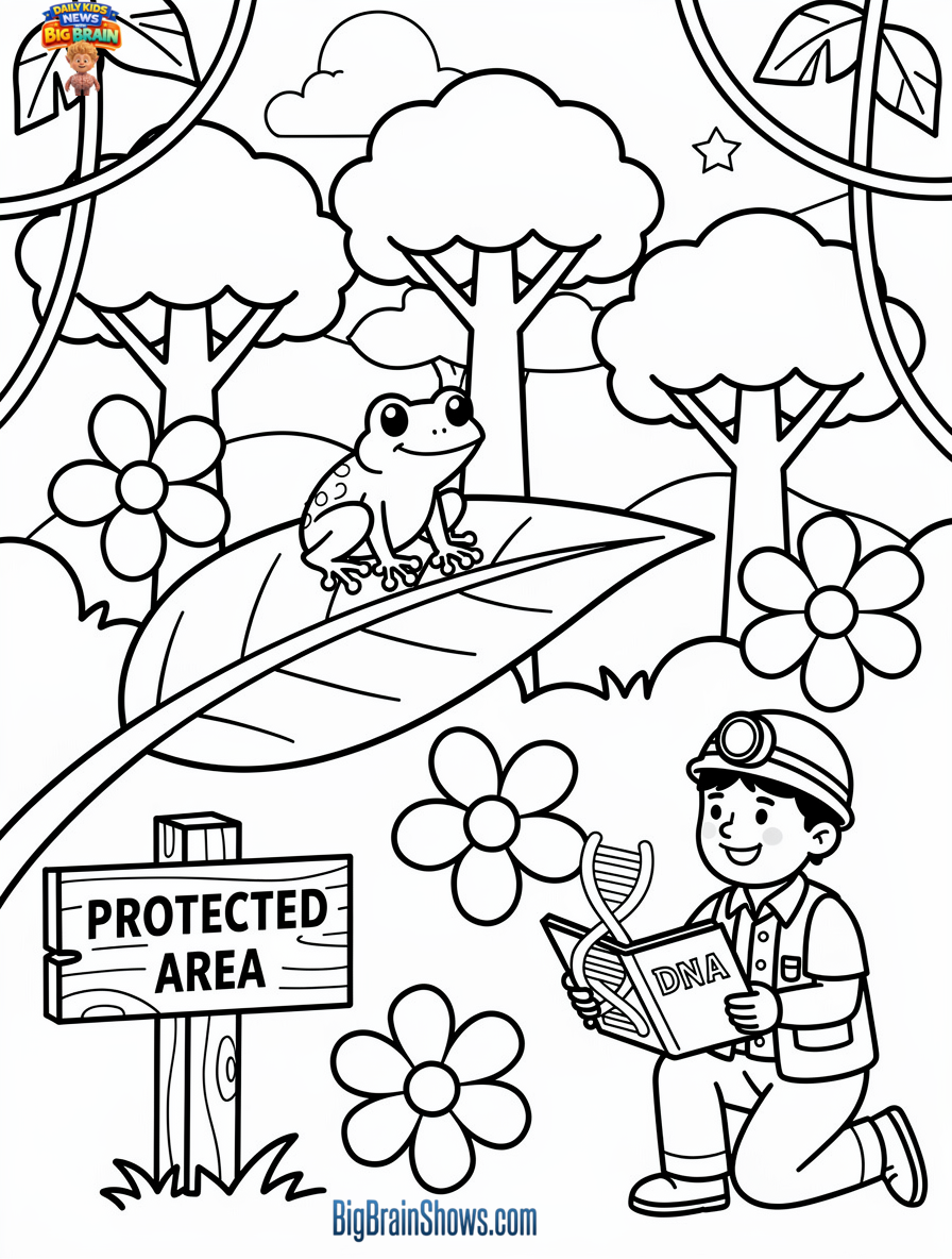 New Treefrog Discovery in a Protected Forest