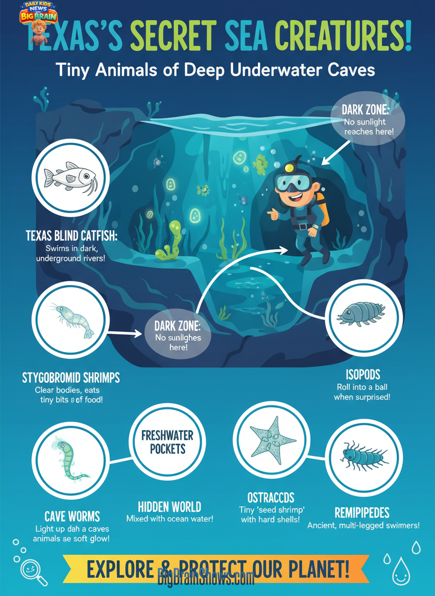 Infographic: Exploring a Deep Underwater Cave (Phantom Springs Cave)