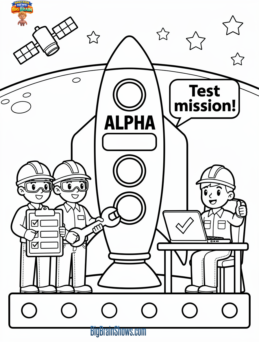Alpha Rocket Test Mission: Check, Fix, and Try Again