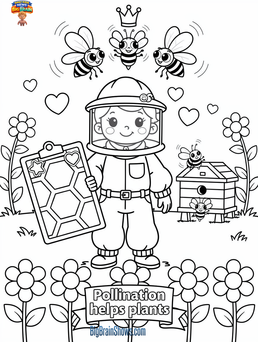 Bee “Wedding Flight” Helpers in a Sunny Meadow