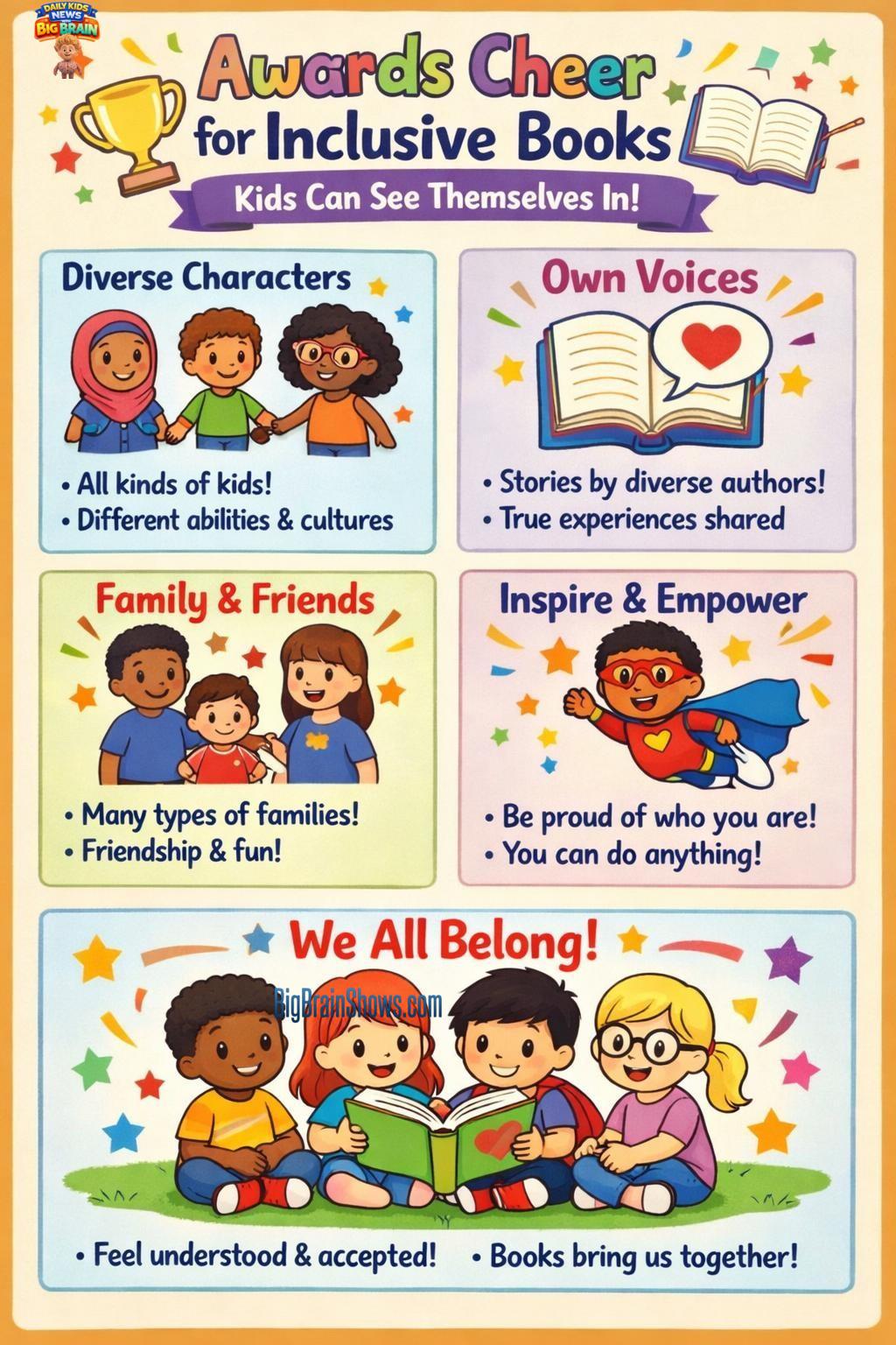 Infographic: Inclusive Books and Why They Matter