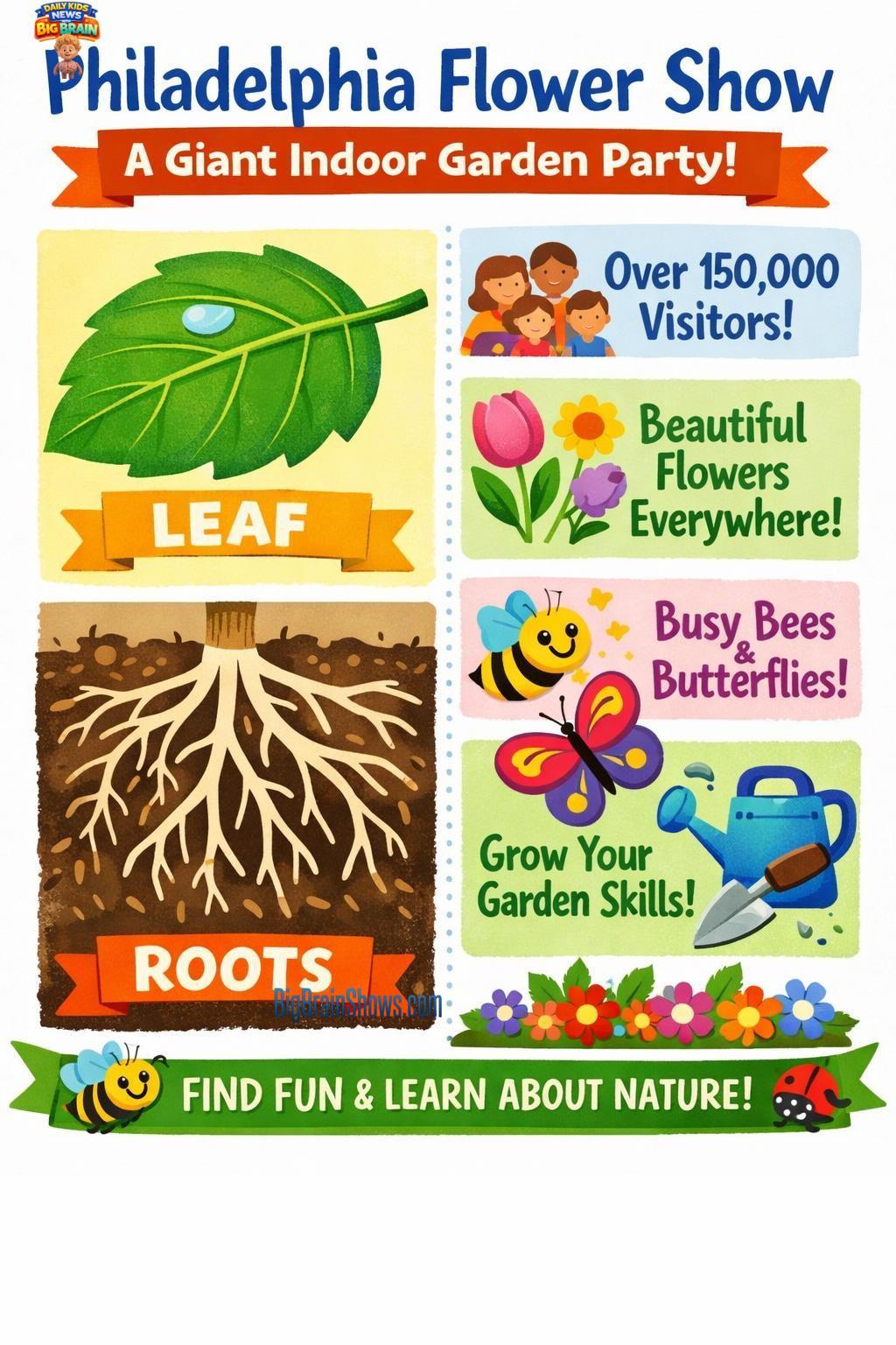 Indoor Flower Show: Plants & Pollinators