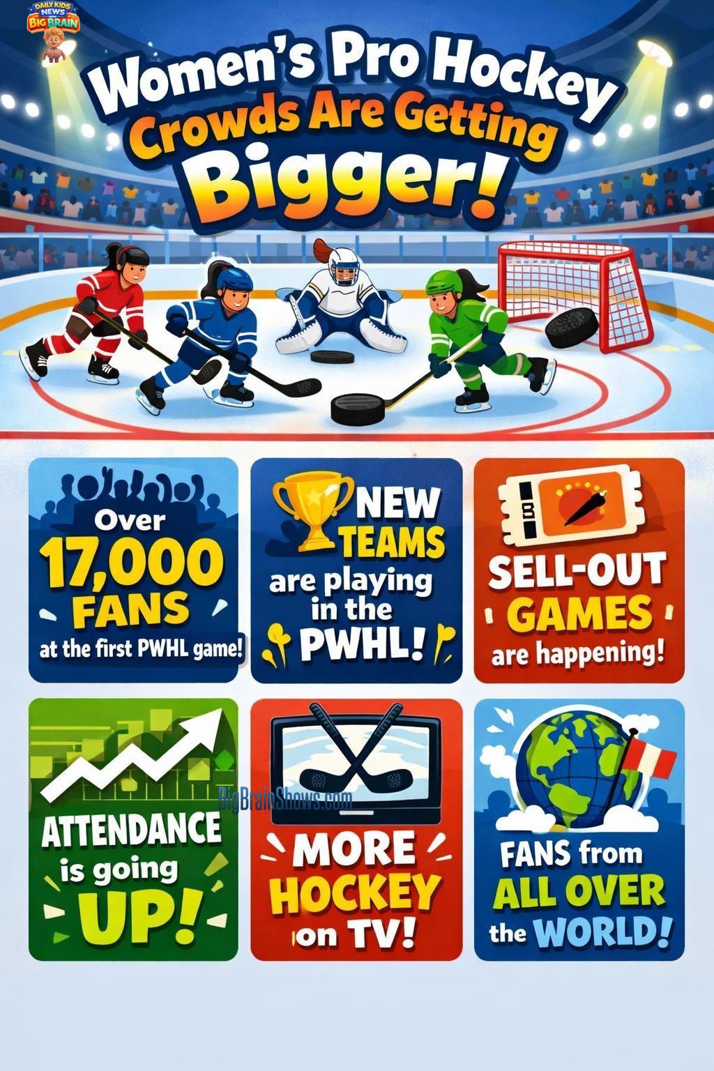 Why Big Crowds Help Women’s Pro Hockey Grow (PWHL)