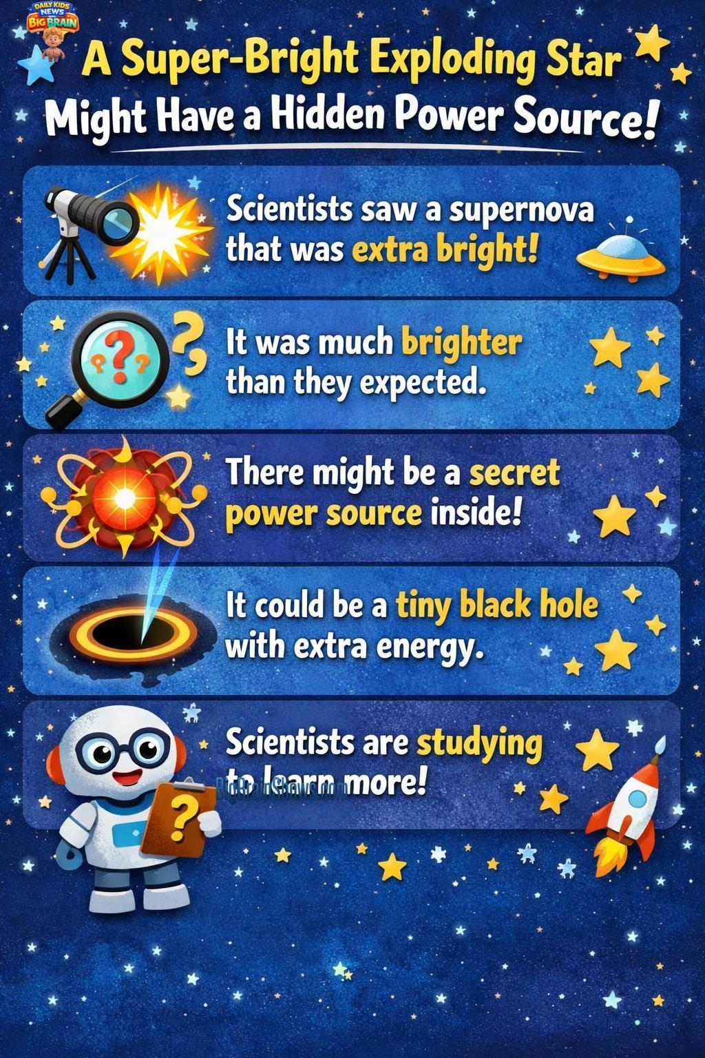 Infographic: What Might Power a Super-Bright Supernova?