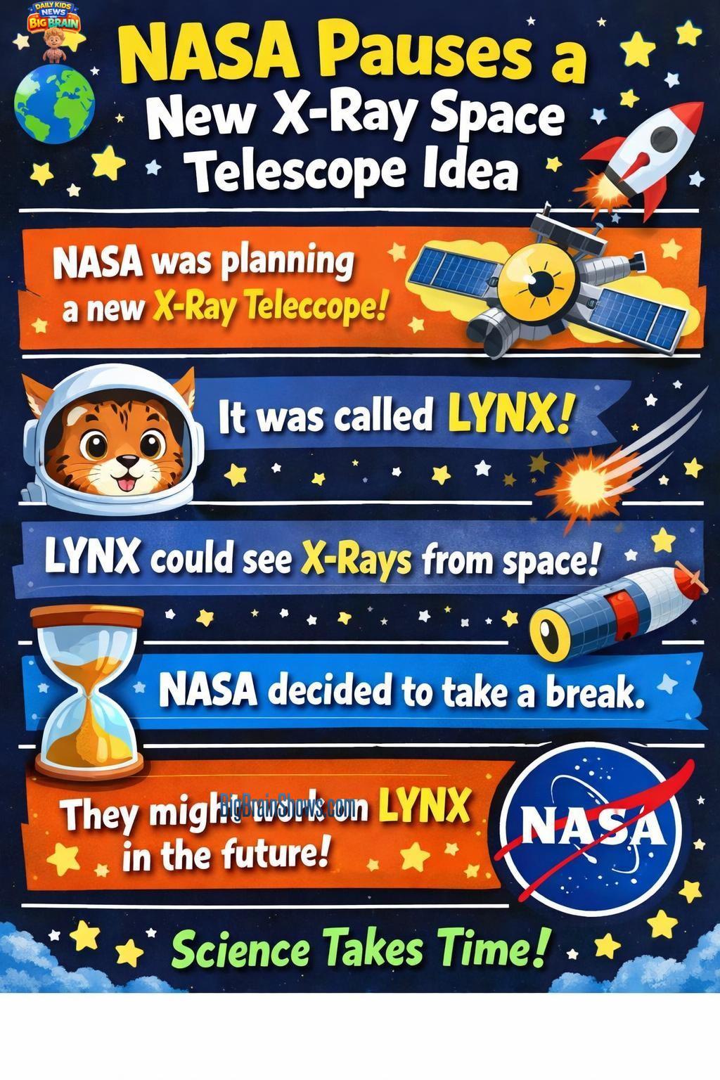 Infographic: What Is an X-Ray Space Telescope? (And Why AXIS Was Paused)