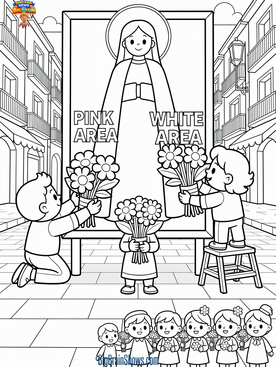 Valencia Flower Offering: Building a Blossom Mosaic