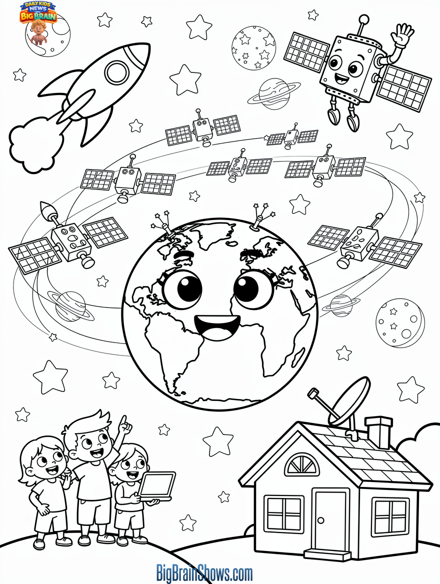 Satellite Internet Swarm: Signals to Faraway Places