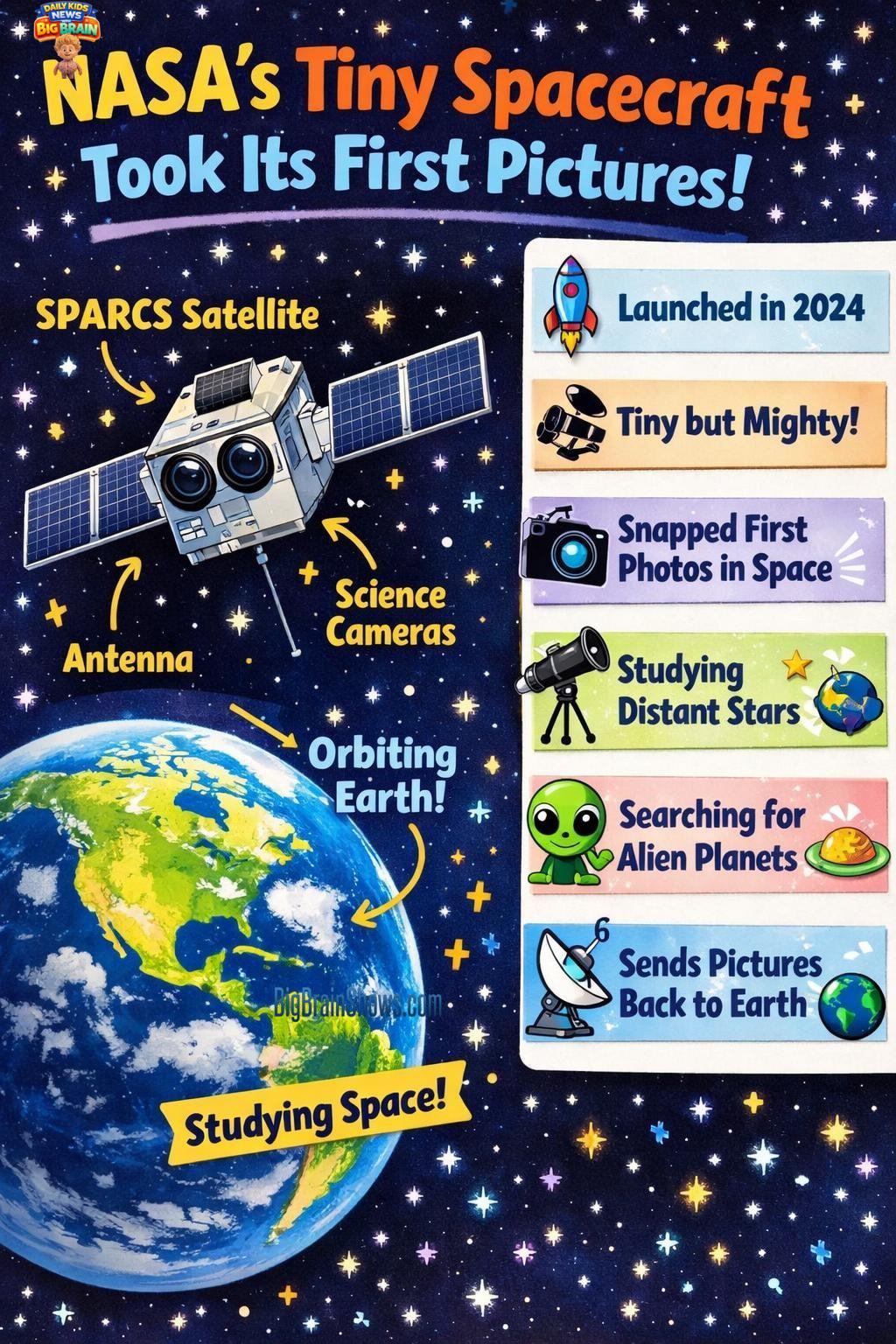 SPARCS: A Tiny Spacecraft Doing Big Science