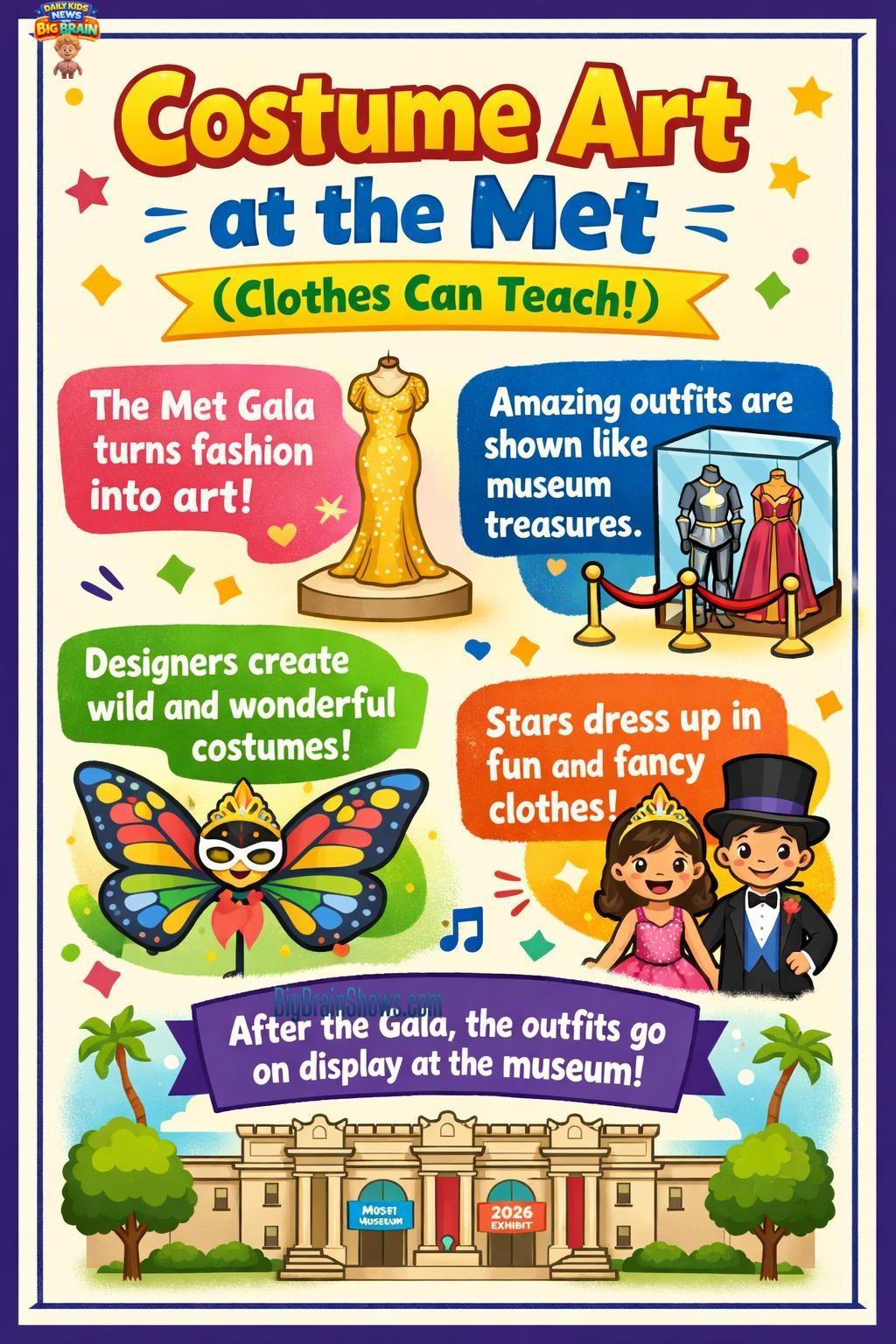 Infographic: Costume Art at the Met (Clothes Can Teach!)