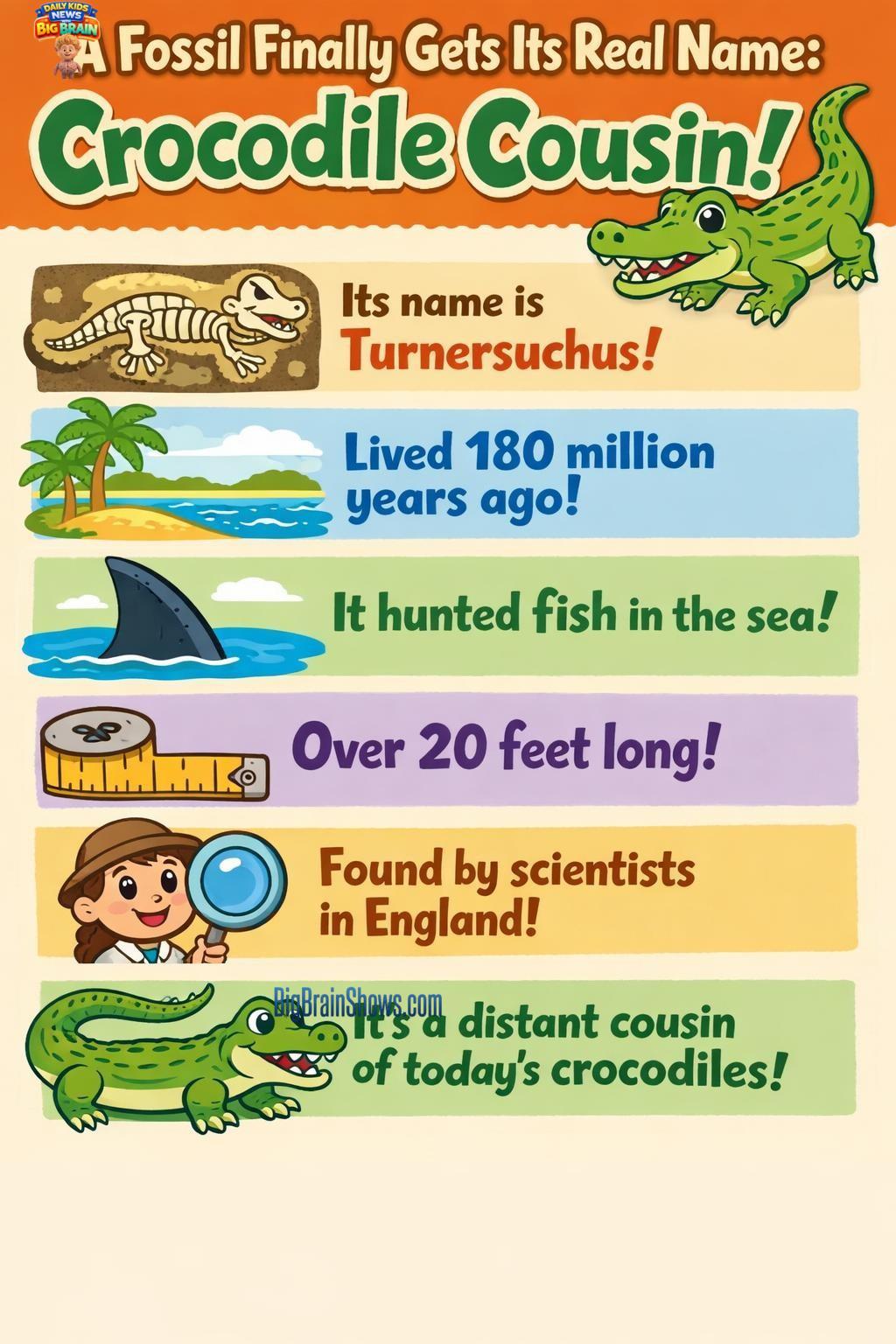 Renamed Fossil: A Crocodile Cousin