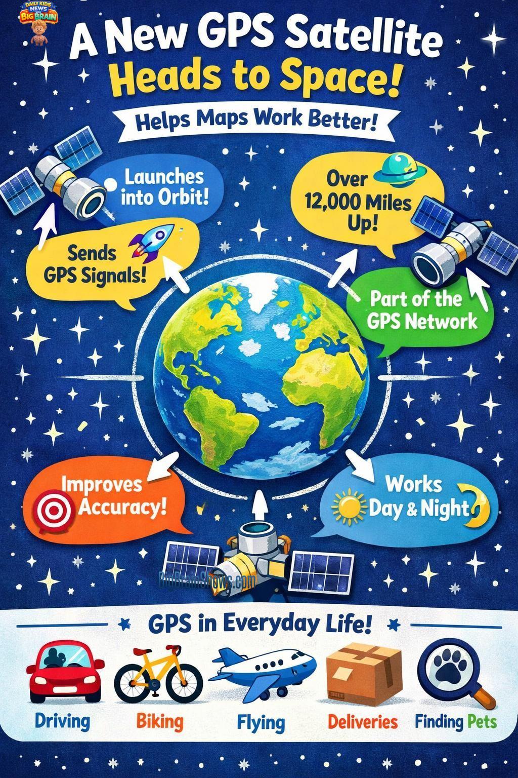 GPS Satellites: The Space Helpers for Your Map Dot