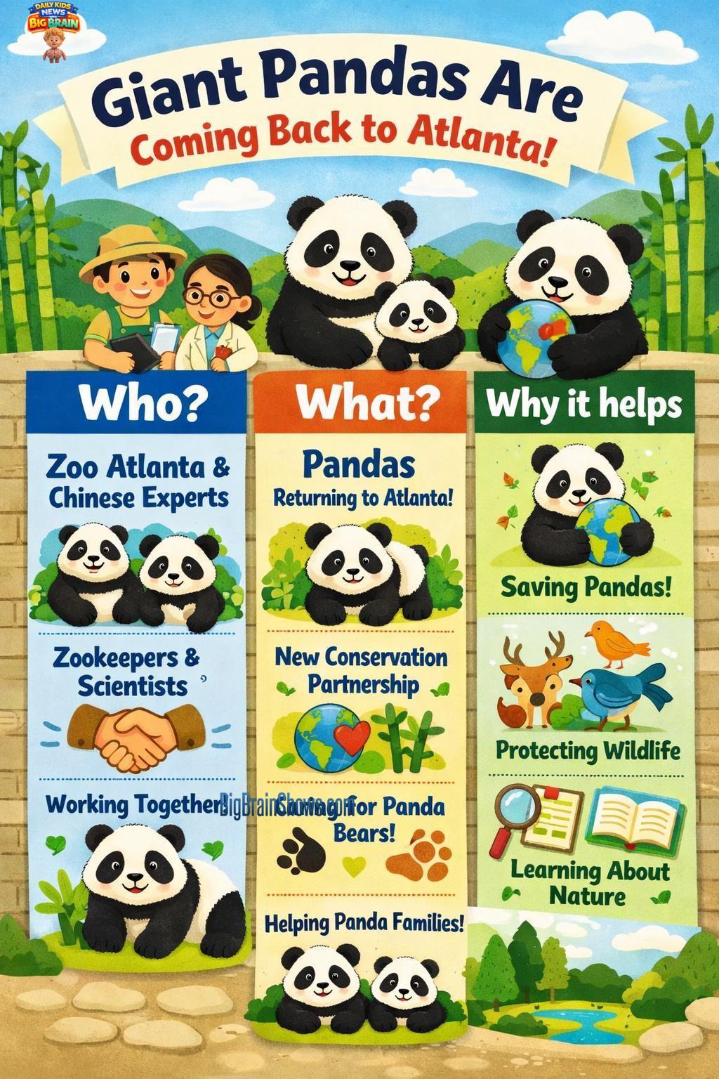 Infographic: Pandas + People = Conservation Teamwork