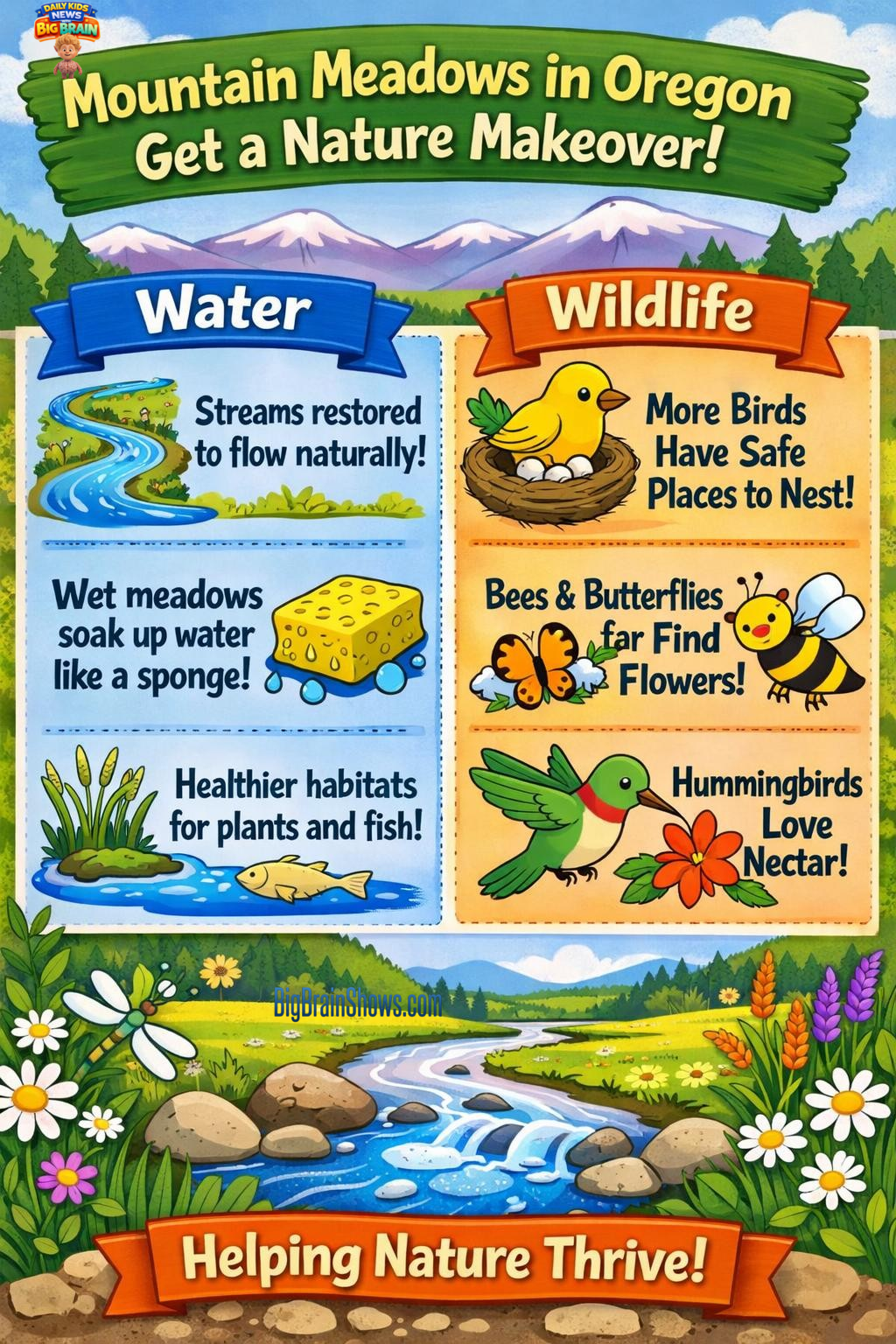 Meadow Magic: Restoring Habitat and Water Flow