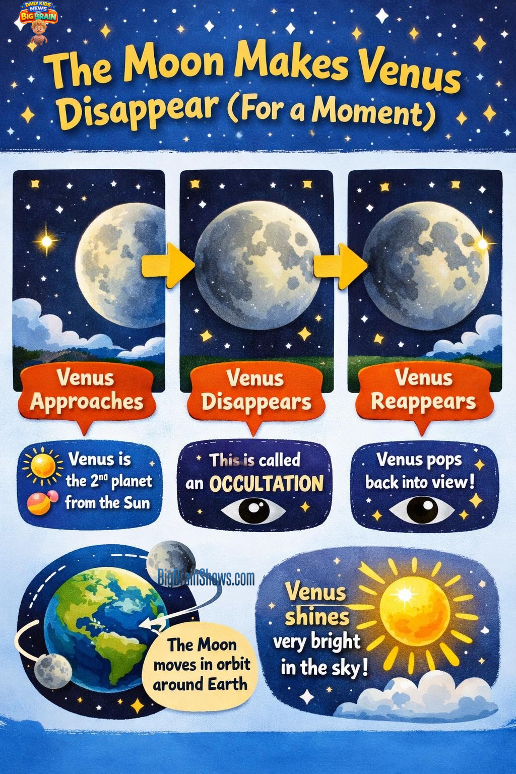 The Moon Hides Venus: A Lunar Occultation