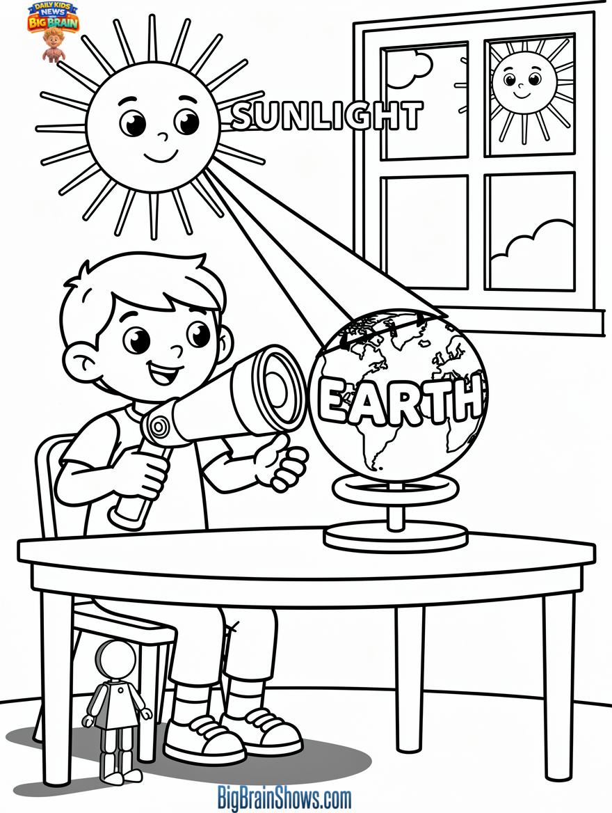 Summer Solstice Science: Flashlight Sun and Tilted Earth