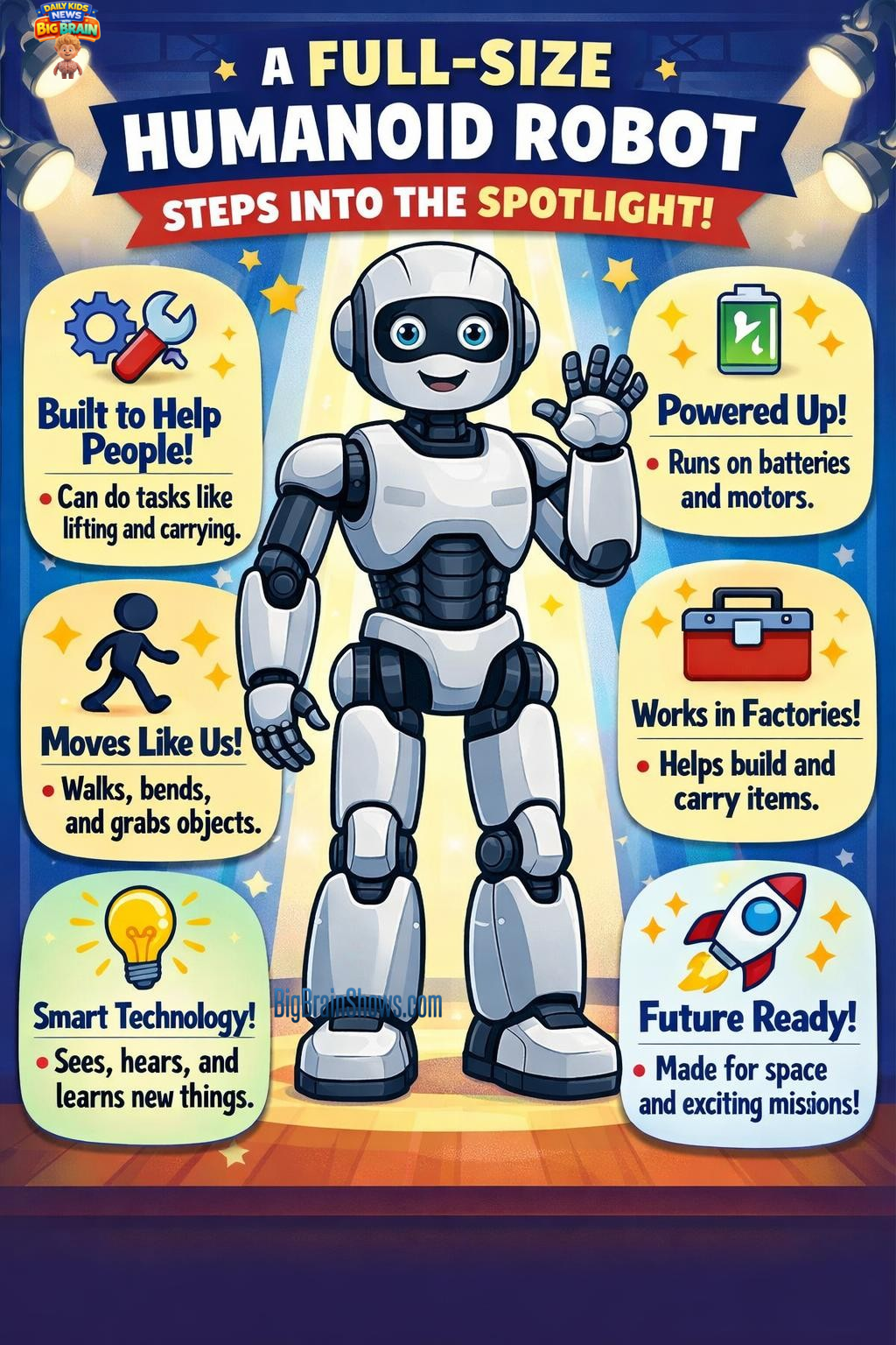 Infographic: Humanoid Robots and How They Move Safely