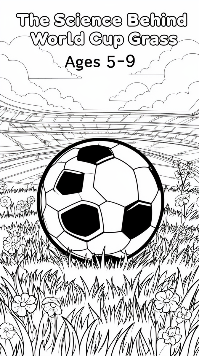 The Science Behind World Cup Grass Coloring Page