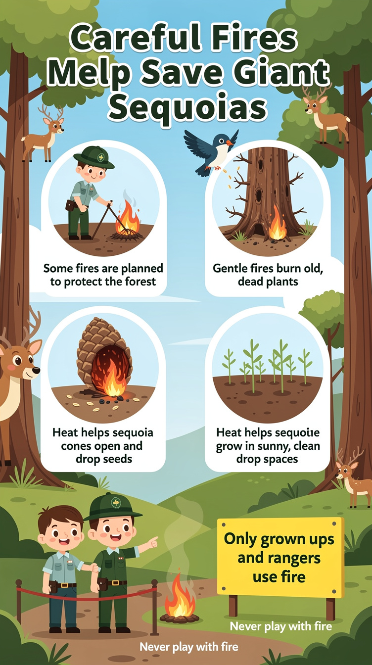 Careful Fires May Help Save Giant Sequoias Infographic