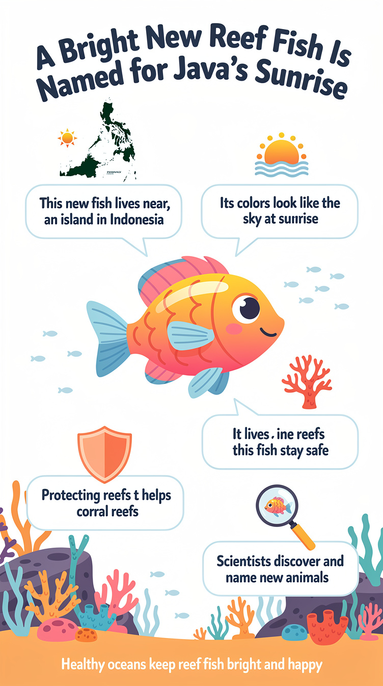 A Bright New Reef Fish Is Named for Java’s Sunrise Infographic