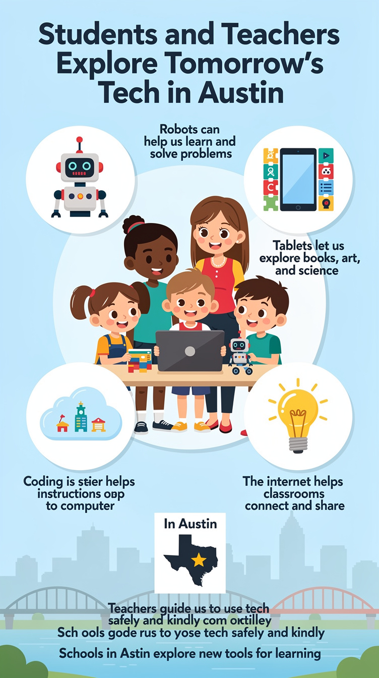 Students and Teachers Explore Tomorrow’s Tech in Austin Infographic