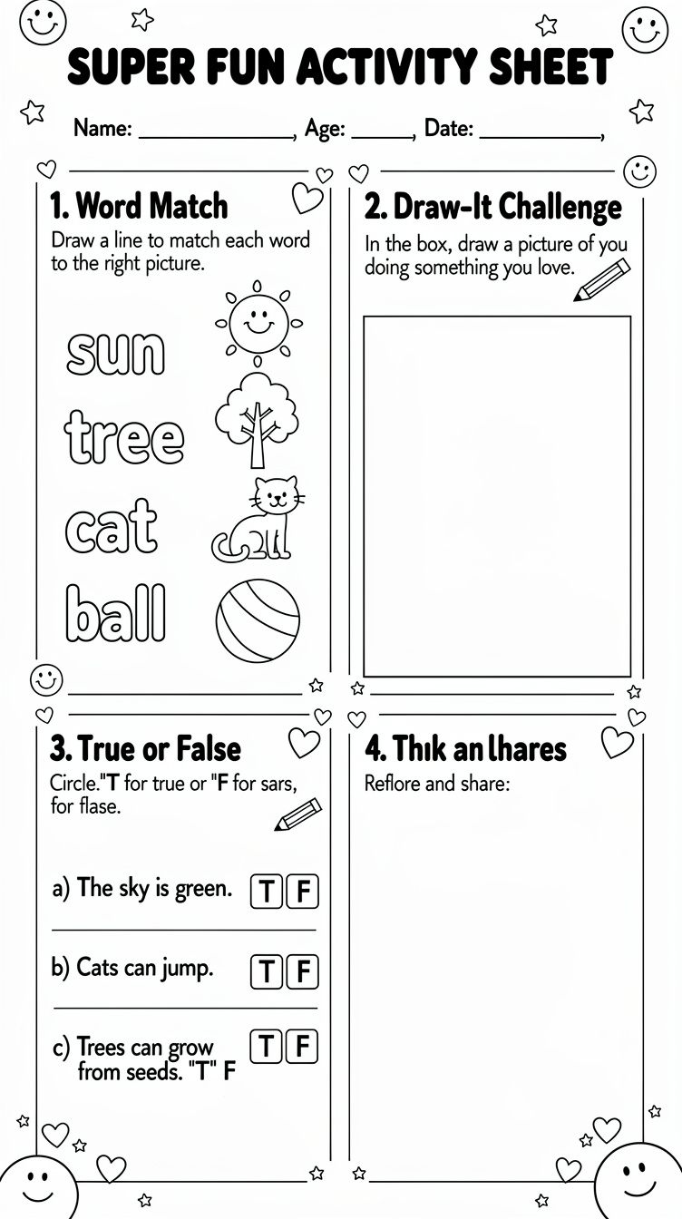 Episode 96 Activity Sheet