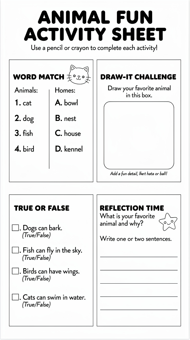 Episode 109 Activity Sheet