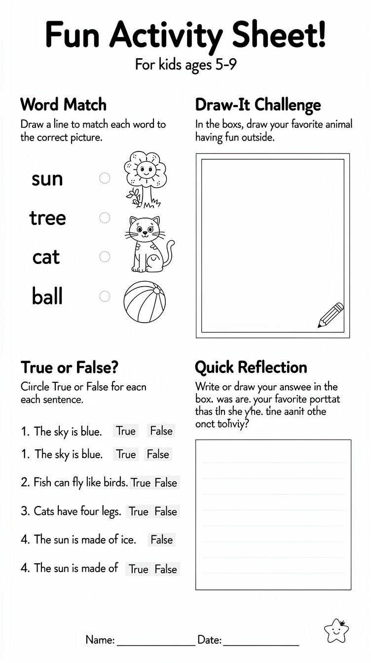 Episode 110 Activity Sheet